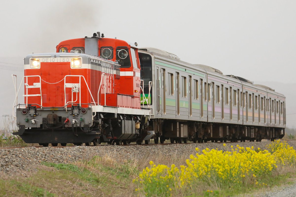 2024.04.18 配8642レ 205系3100番台 ｾﾝM4編成 KY入場(廃車回送) DE10 1160+205系3100番台 ｾﾝM4編成