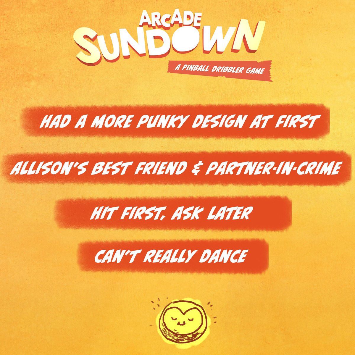 thefullyarcade's tweet photo. This week we’re focusing on the one and only Cam for our #arcadesundown character intro! Her ‘act first, think later’-attitude makes her a true force to be trifled with 💪 #steamgames #coopgames #steamdeck https://t.co/kMjk8fwBqh