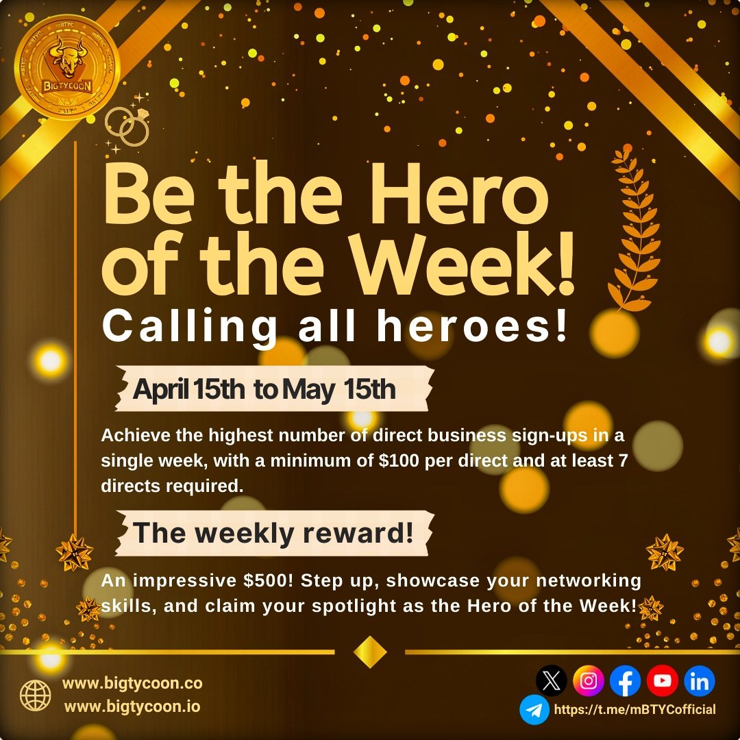 '🌟 Ready to shine? Step up and join the #HeroOfTheWeek competition today! Show us what you've got and let's celebrate the champions among us! 💪 #Participate #CompetitionTime'
#deprem #ManCity #Dubai #TSTTPD #HalaMadrid #Yotes #ChampionsLeague #Bitcoin #crypto