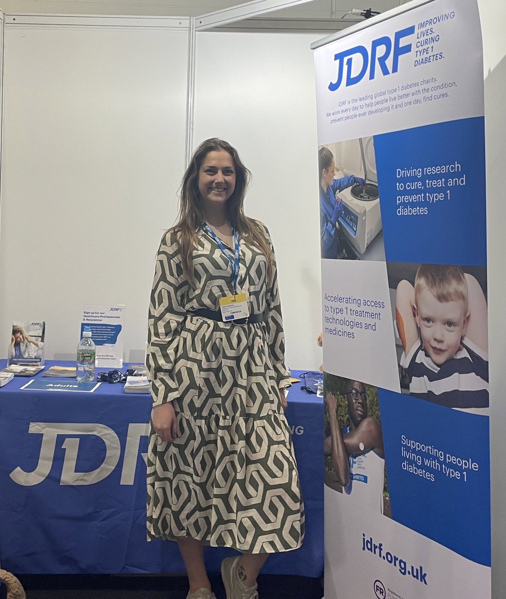 Come and visit the @JDRFUK team in the exhibition hall at #DUKPC in spot A33 and find out how we can support your #Type1Diabetes #research 🔬💙