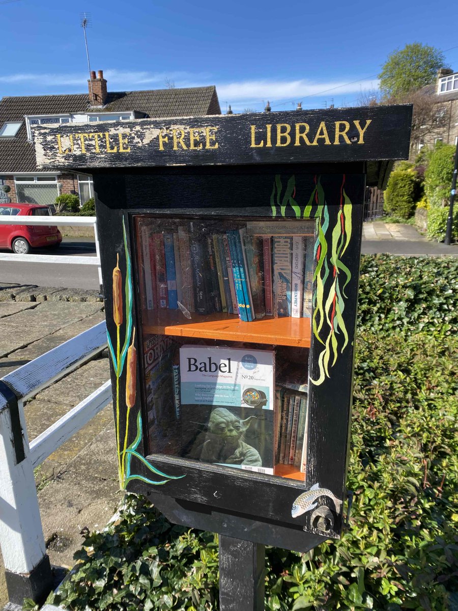 📚 Babel in a @littlefreelibrary in Rodley, Leeds

Fancy some copies for a Little Free Library near you? Get in touch at babelthelanguagemagazine@gmail.com