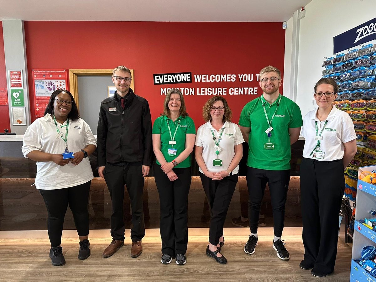 The Macmillan Prehab Team delivered their first patient treatment session at Moulton Leisure Centre this week! Feedback was really positive and this group will be a huge opportunity for people preparing for or recovering from cancer treatment. @macmillancancer @NGHnhstrust