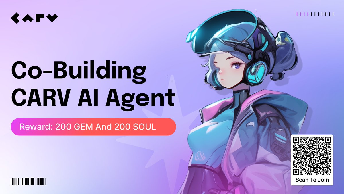 CARV AI Agent is built by community, for community! AI is impressively smart, yet grasping real human needs and tackling practical problems remains a significant challenge. That’s why CARV AI Agent is adopting a new approach, forging deep connections with community members…