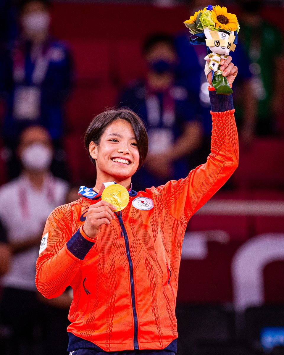 Judo's tweet photo. 100 days to go until Judo at @paris2024 🇫🇷 🥋

Abe Uta 🇯🇵
Olympic champion in the -52 kg category at @tokyo2020🥇

#Sport #Olympics #OlympicQualifiers https://t.co/JszeC4hyqt