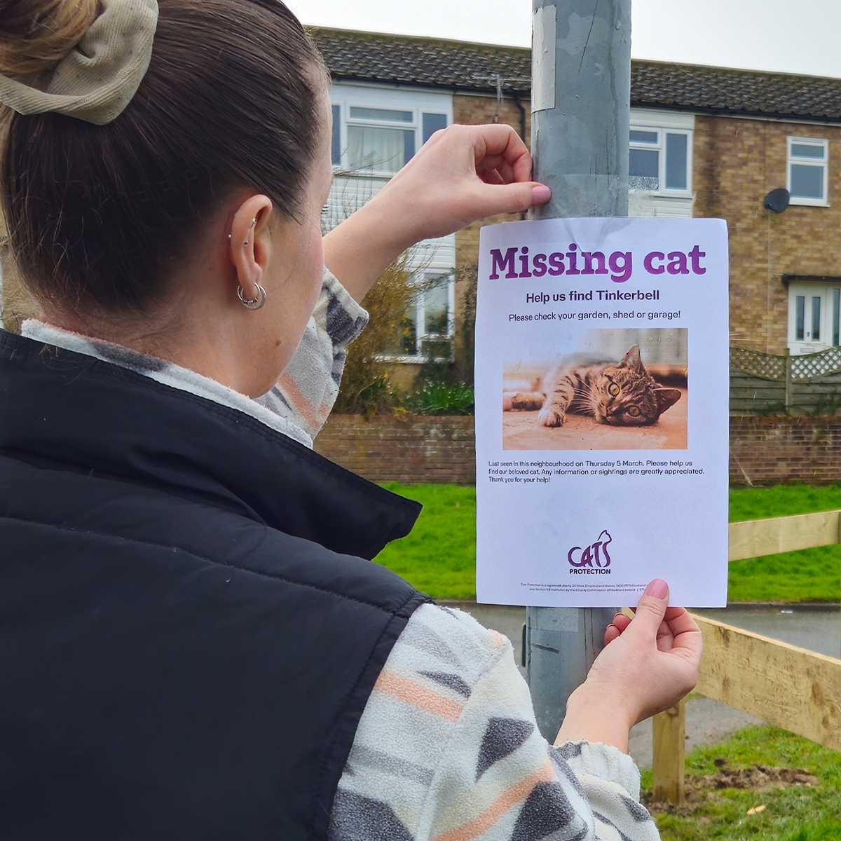 If your cat was to go missing, having them microchipped gives them the best chance of being reunited with you. Don't wait, speak to your vet about getting your pet cat microchipped. spr.ly/Microchipping