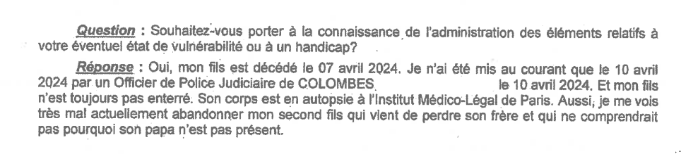 lacimade's tweet photo. Le prix de la honte du jour revient au Préfet de l'Aveyron.

Un père vient de perdre son fils. Il l'explique aux policiers mais la @Prefet12 n'en a que faire et l'enferme au centre de #rétention de #Toulouse.

Il faut urgemment mettre fin à cette politique d’enfermement aveugle ! https://t.co/DYCiY6EFu8