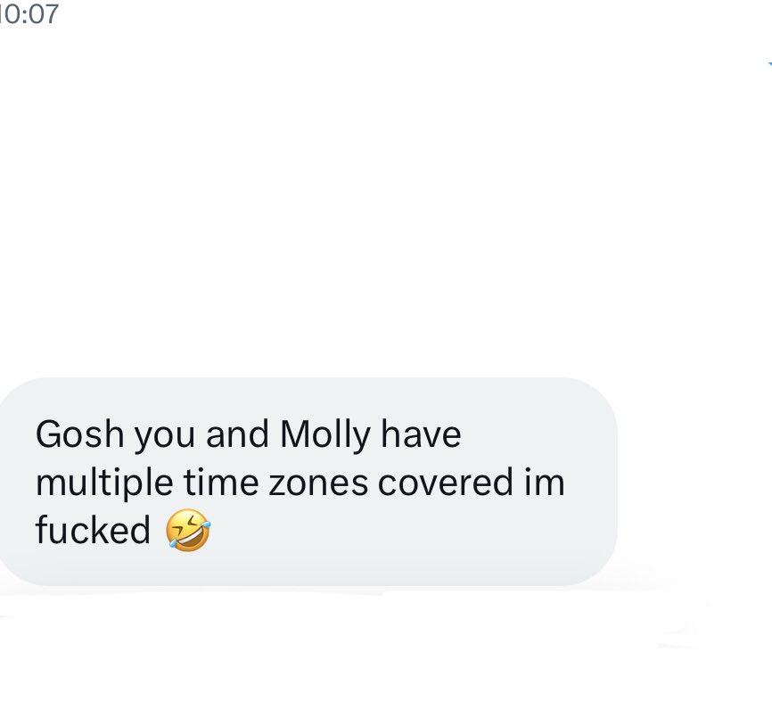 Correct, you’re absolutely fucked. One of us will be watching you every second of every day. @mollyspoilme
