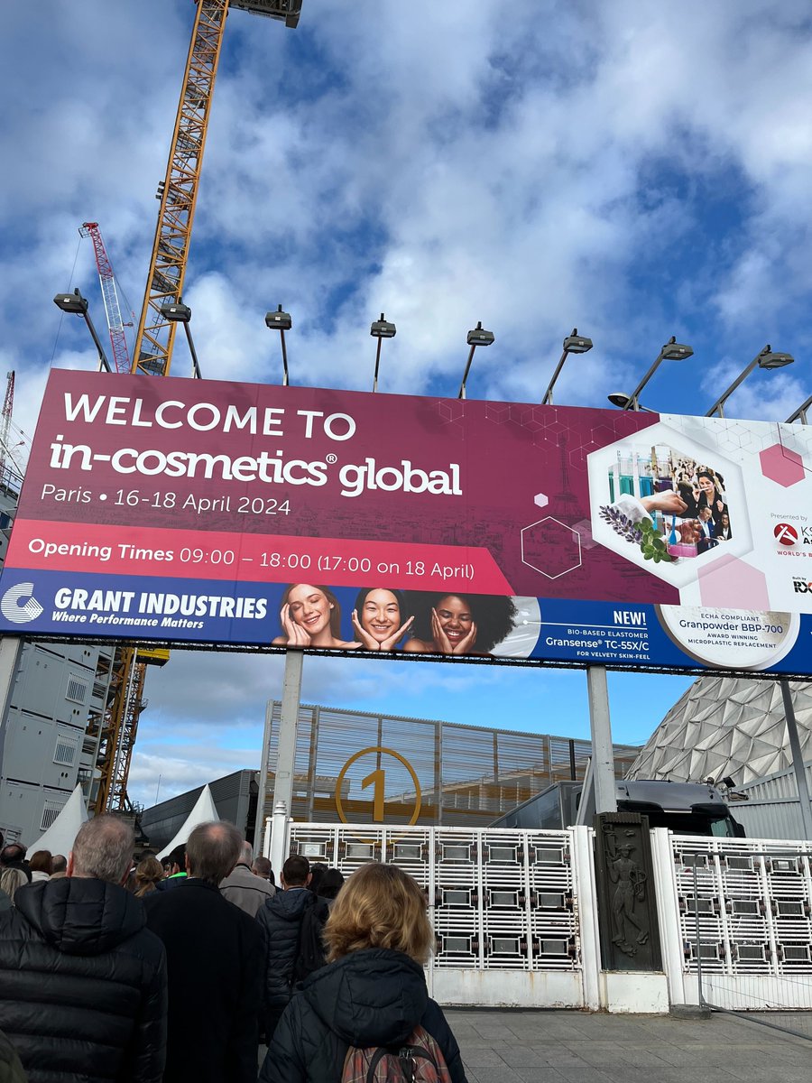 Guess who’s been at #incosglobal this week?

We didn’t want to miss our annual meeting with the #Cosmetics industry.

And share the benefits of using #enzymes to produce cosmetic ingredients.