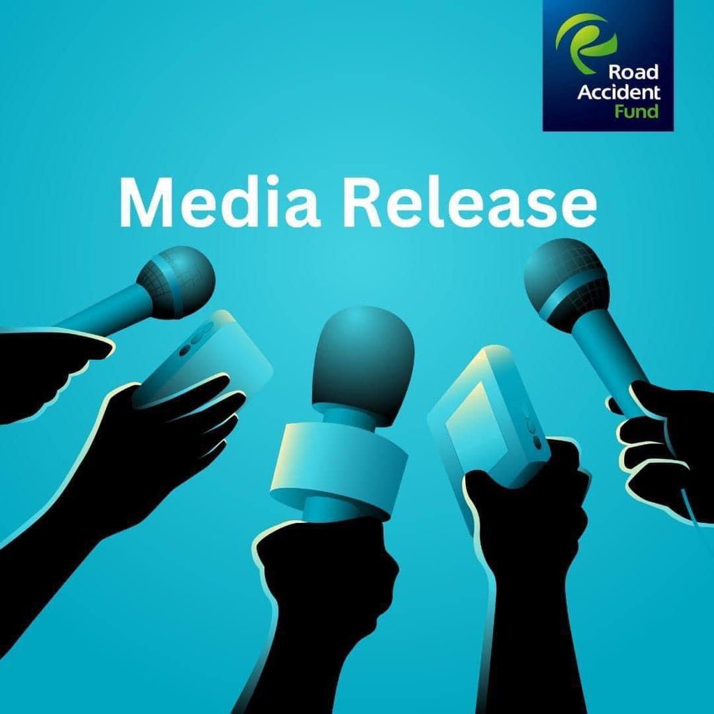 [MEDIA RELEASE] Claimants who submitted their Road Accident Fund (“The Fund”) claims before April 2021 are encouraged to deliver all outstanding documents in order for the Fund to finalise their claims. Read More: shorturl.at/ozLY8