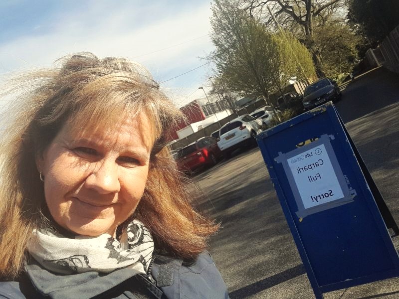 when it's a busy day in the centre, we have to watch that as many people as possible can get a space in our carpark #m33 #conference #welcoming