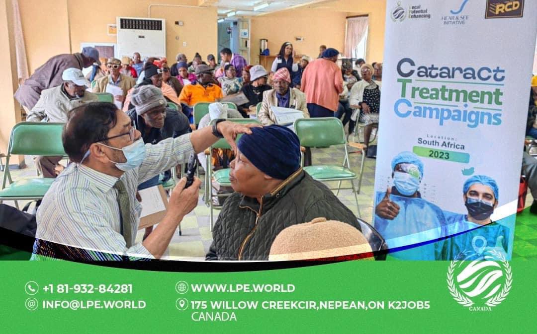 LpeWorld's tweet photo. "🌟 Bringing Light Back: Celebrating Success in South Africa 🌟

We're thrilled to announce the success of our recent campaign in South Africa, where we've conducted numerous life-changing surgeries to treat cataracts. Through our efforts, we've restored sight to many individuals, bringing light back into their lives. This achievement highlights the power of teamwork and dedication in making a positive impact on communities. Thank you to everyone who supported us on this journey. Together, we've made a difference. #RestoringSight #Success #SouthAfrica #LPE"