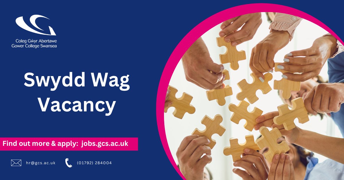 Gofalwr (Dros Dro) 📢 💰£12.51 - £13.62 yr awr Mwy o Fanylion: jobs.gcs.ac.uk/vacancies/vaca… #Recriwtio #SwyddWag #SwyddiCyfredol #Swyddi #Abertawe #ColegGŵyrAbertawe