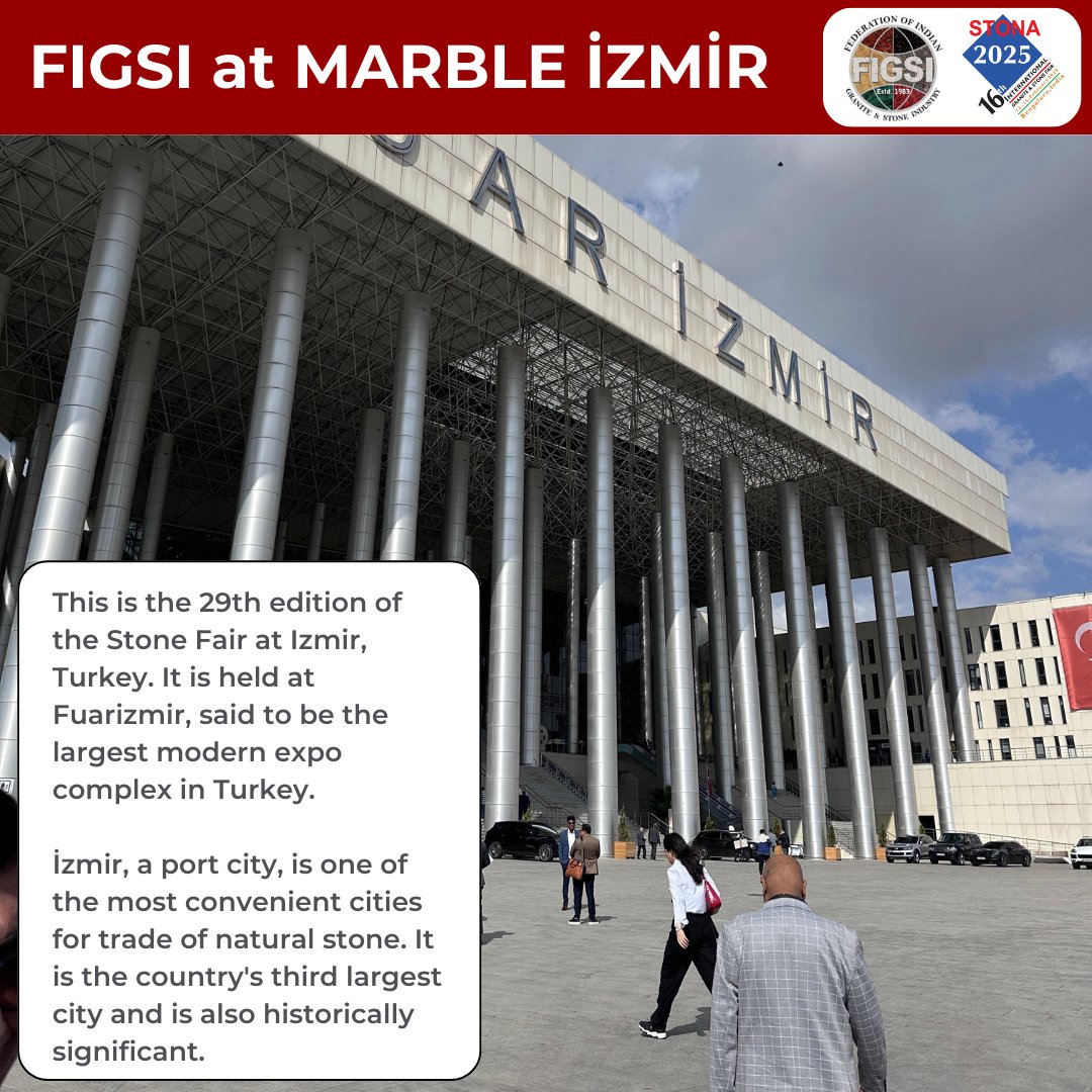 FIGSISTONA's tweet image. FIGSI leadership is actively promoting the upcoming STONA 2025 Fair at Bengaluru at the event.

Meet and engage with the Federation leadership that's shaping the future of the stone industry at Stall: B313/A.

#indianstone #indiaturkey #stonebusiness #stonetrade #trade #stona2025