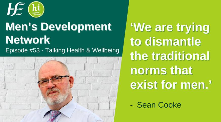 In the latest HSE 'Talking Health and Wellbeing' Podcast, Seán Cooke - from the Men's Development Network - discusses the organisation's initiatives to improve men's health and wellbeing. Listen in at: podbean.com/ew/pb-f22aw-15…