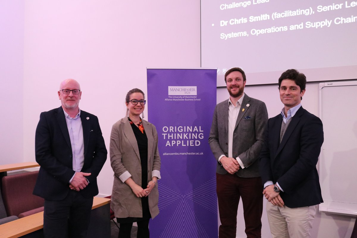 Yesterday, we held an insightful Vital Topics event on Sustainable Manufacturing. Our panelists discussed research and trends in sustainable manufacturing, and skills needed in businesses to ensure sustainability. Thank you to our panelists for a thought-provoking discussion!