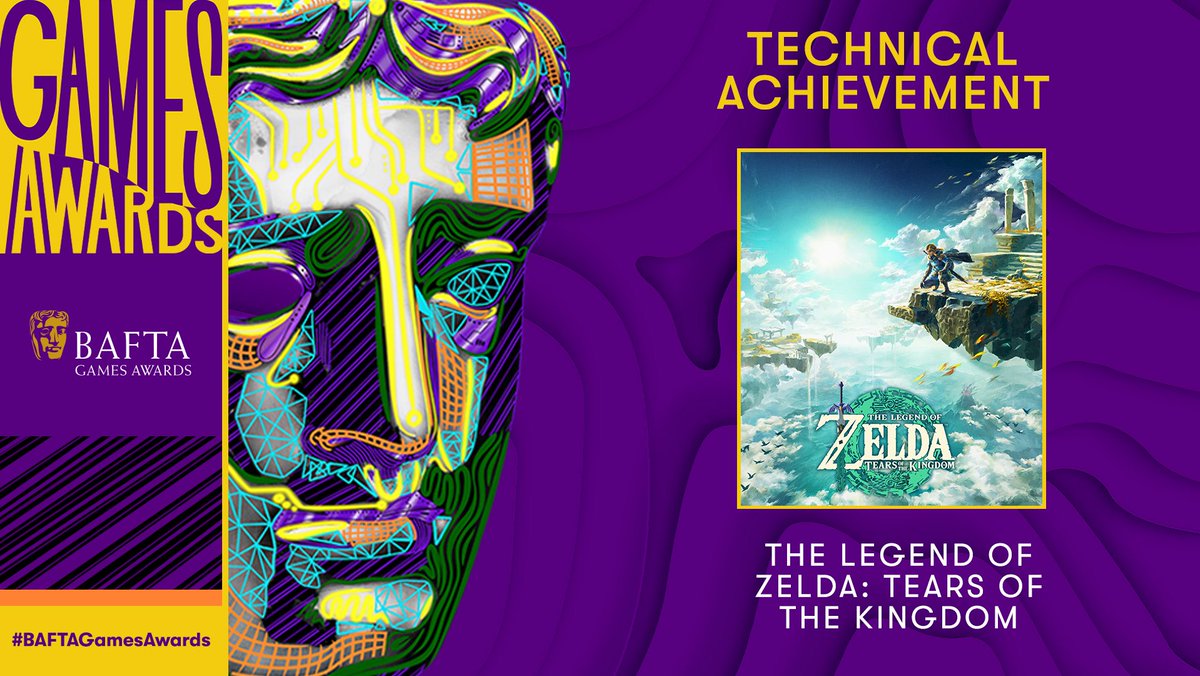 We’re honoured to have received the Family BAFTA and Multiplayer BAFTA for Super Mario Bros. Wonder, as well as the Technical Achievement BAFTA for The Legend of Zelda: Tears of the Kingdom! Thank you, @BAFTAGames and to everyone for the amazing support. #BAFTAGamesAwards