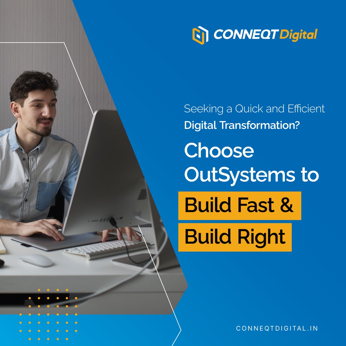 ConneqtDigital's tweet image. Juggling immediate deadlines, strategic goals and a talent crunch? OutSystems offers the solution. Conneqt with us to learn how OutSystems can ensure your apps are quick to market and future-proof too!
conneqtdigital.in/lowcode-applic…
#LowCodeApplication #ApplicationDevelopment #LCAP