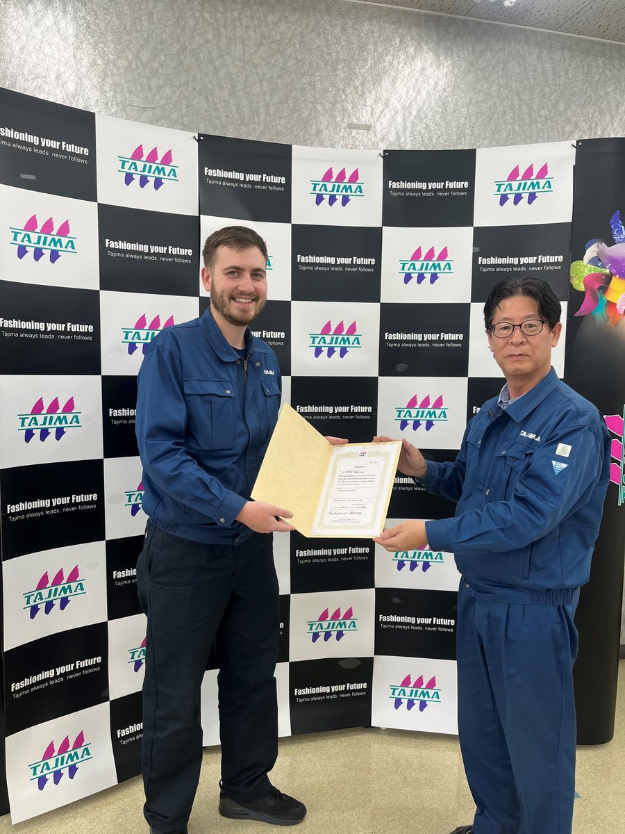 AJSEmbroidery's tweet image. That’s a wrap on Mitch’s trip to Japan! He can’t wait to get home and share all this new knowledge with the team! But first, a quick stop in Frankfurt, Germany to join the Tajima stand at Texprocess
Will we be seeing you there? 

#tajima #ajsembroideryservices #texprocess2024