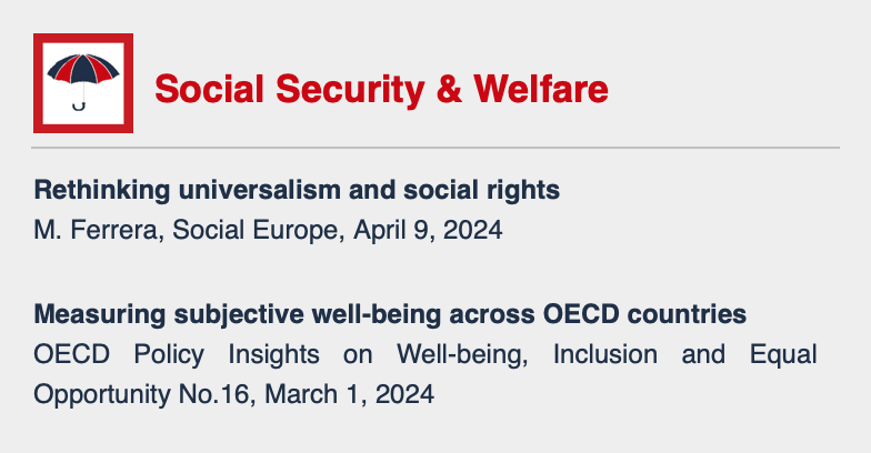 Check-out 🆕ADAPTInternational Bulletin 
➡️ Published Issue No. 7/2024: mailchi.mp/adaptinternati…
➡️ #SocialSecurity & #welfare via @oecd and #socialeurope