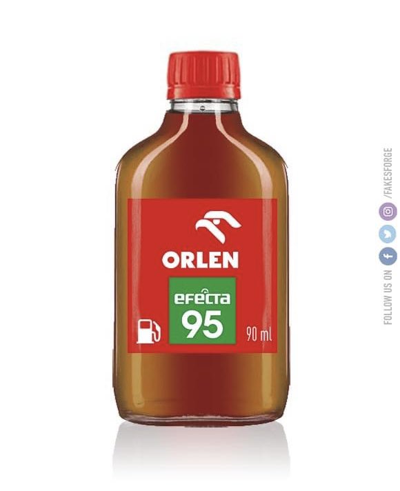 Żeby złagodzić nastroje społeczne po likwidacji alokoholu na stacjach benzynowych, Orlen na czas przejściowy wprowadzi paliwo w specjalnych butelkach.