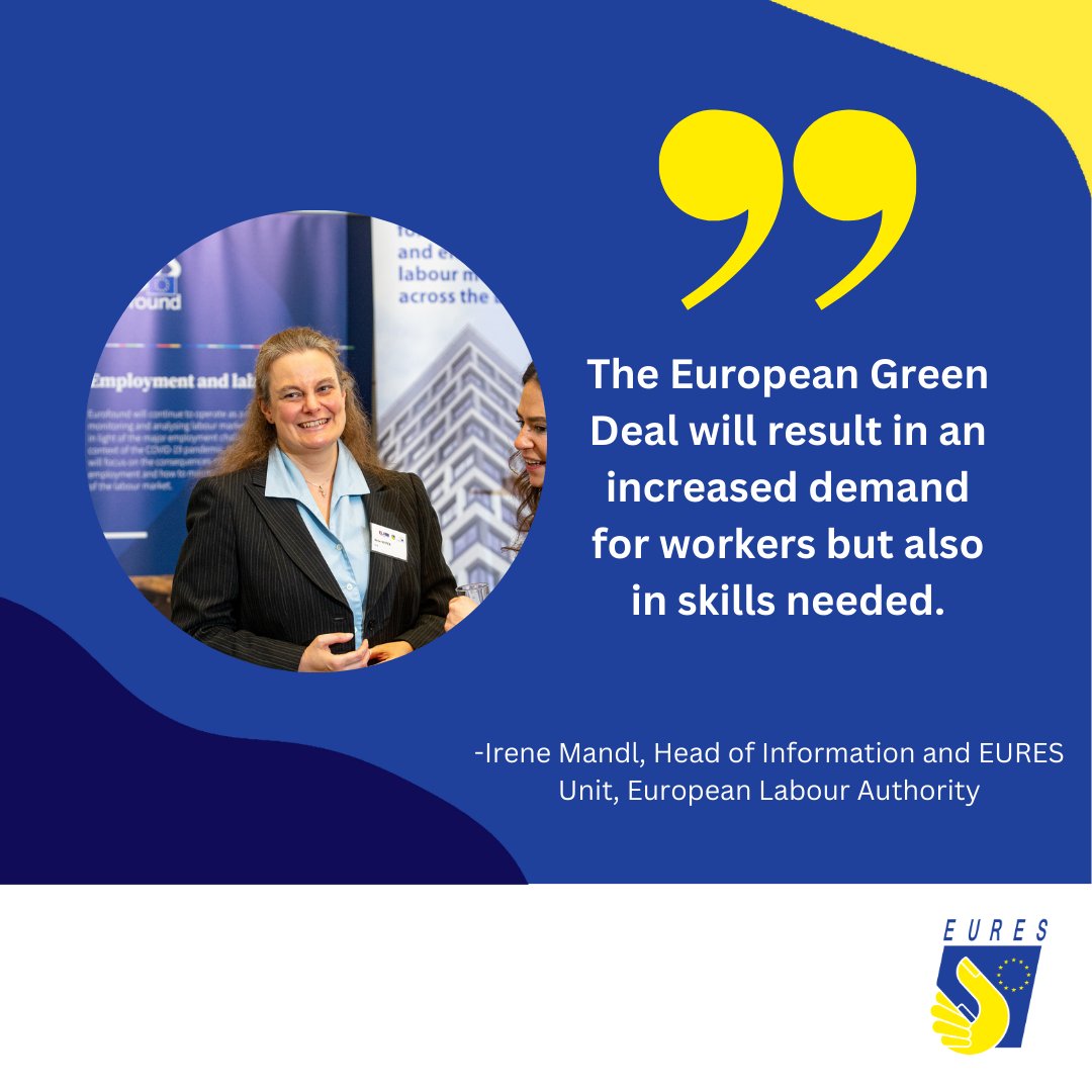 Irene Mandl just gave attendees at the launch of the 2023 edition of the EURES Shortages Report an insight into its findings. Check out the EURES shortages and surpluses dashboard to explore the latest data: eures.europa.eu/living-and-wor… Join the conversation using #LabourShortages