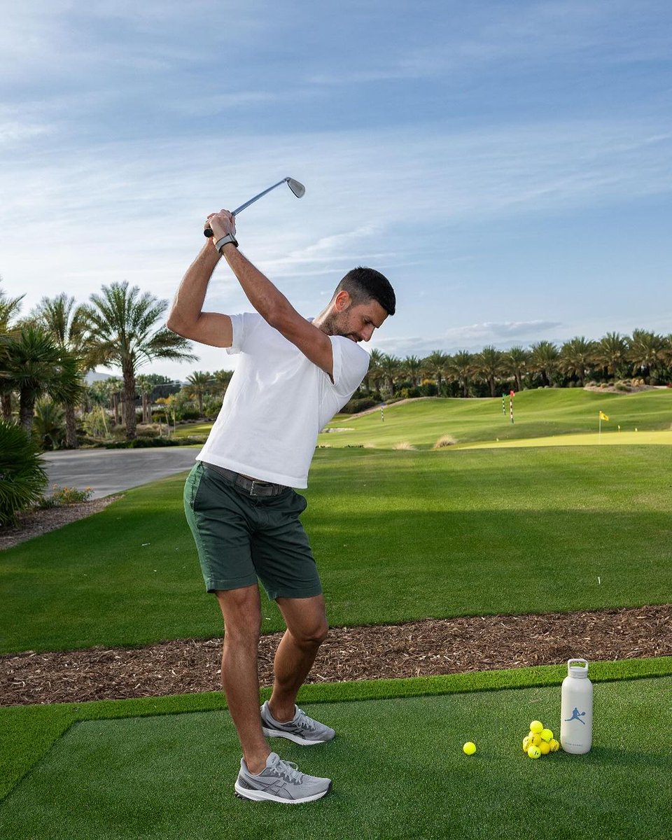 ⛳ Le Golf, le 2ème sport préféré des joueurs de tennis (📸 @DjokerNole)