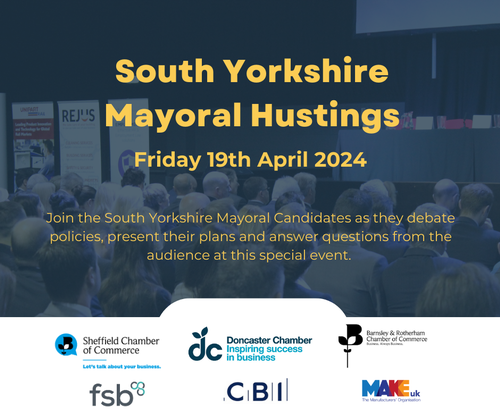 Join us this Friday for the South Yorkshire Mayoral Hustings. Meet the candidates, ask questions, and make an informed decision. Your voice matters. Learn more: bit.ly/SYHustings2024 #SouthYorkshire #Hustings