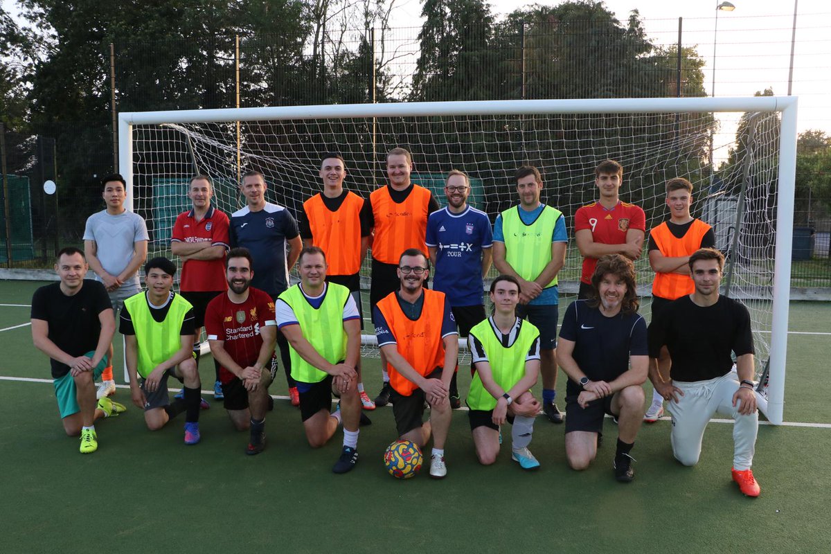 OurLocalChurch's tweet photo. On Weds nights we run a football evening on the local school's astroturf. It's grown from a handful of church guys struggling to make 4 a-side to regularly getting 20 people coming along.  Most don't come to church, but we're hoping for some good conversations in the coming weeks https://t.co/HHCpag0BMN