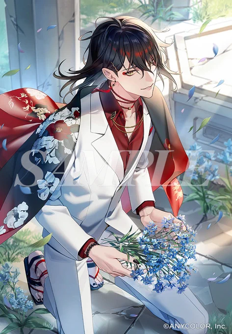 にじさんじEN所属 ヴォックス・アクマさん()の誕生日グッズビジュアルを担当させていただきましたどうぞ宜しくお願いいたします!#NIJISANJI_EN 