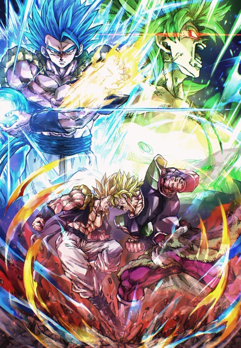 情報量多い系イラスト 