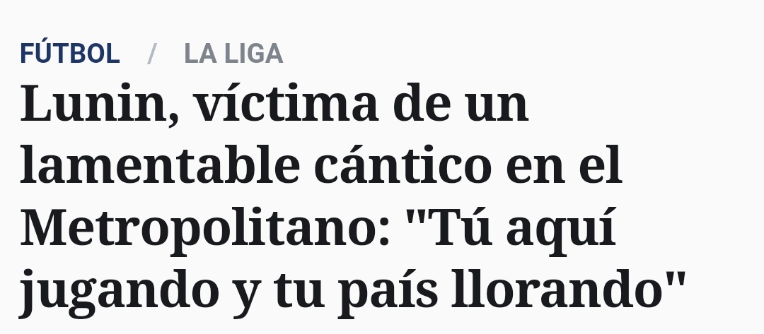 memes_zamora's tweet photo. Tuit de apreciación de Andriy Lunin:

- Suplente del mejor portero del mundo.
- Suplente del peor portero del mundo (Kepa)
- Su país está en guerra y tiene que aguantar cánticos de la borregada colchonera
- Le obligaron a vivir en Valladolid
- Se presenta a su boda en chándal 
- 18 paradas en unos cuartos de Champions y ni media mueca de alegría
- Repito, le obligaron a vivir en VALLADOLID 

DON ANDRIY LUNIN, Contramaestre de navíos