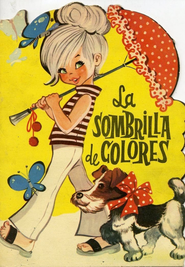 La sombrilla de colores ilustraciones de Maria Pascual