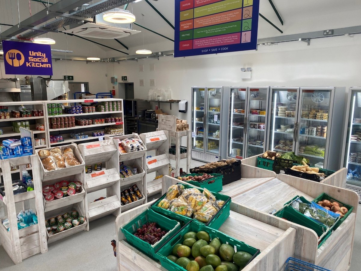 🎉The Drill Hall Pantry is open today🎉  📍 The Drill Hall, 11 Back Causeway, Parkhead ⏰ 12pm - 4pm To become a member pop into the shop and chat to a member of our friendly team! #parkheadhousing #pantry #community