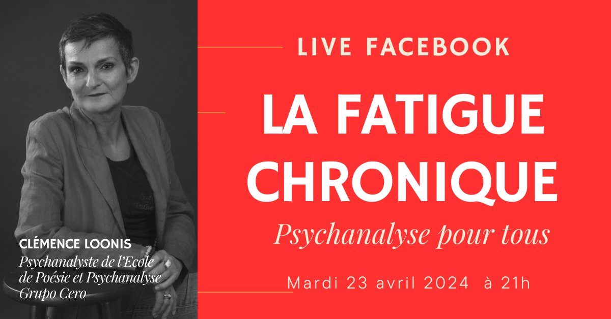clemenceloonis's tweet photo. LA FATIGUE CHRONIQUE - PSYCHANALYSE POUR TOUS, un espace ouvert à tous pour continuer à découvrir qui nous sommes et comment fonctionne notre machine psychique.

https://t.co/S72KThpMmD https://t.co/Fy6npLF5dI
