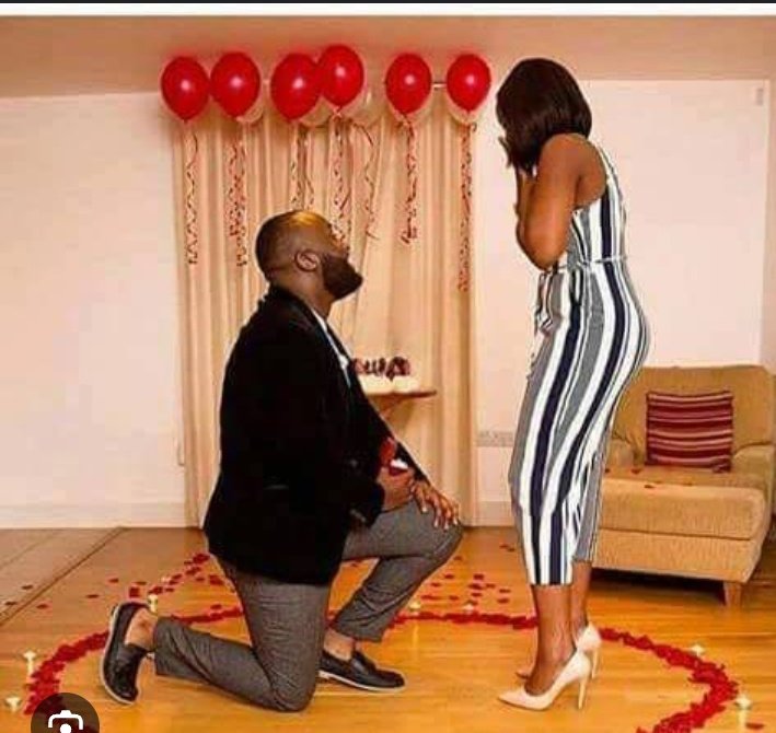As a man, you know you are not supposed to kneel down to propose to a woman whom you are supposed to head, provide, protect, and lead.

Look at the two pictures and tell me what you think without sentiment?

Rita

A                                                      B