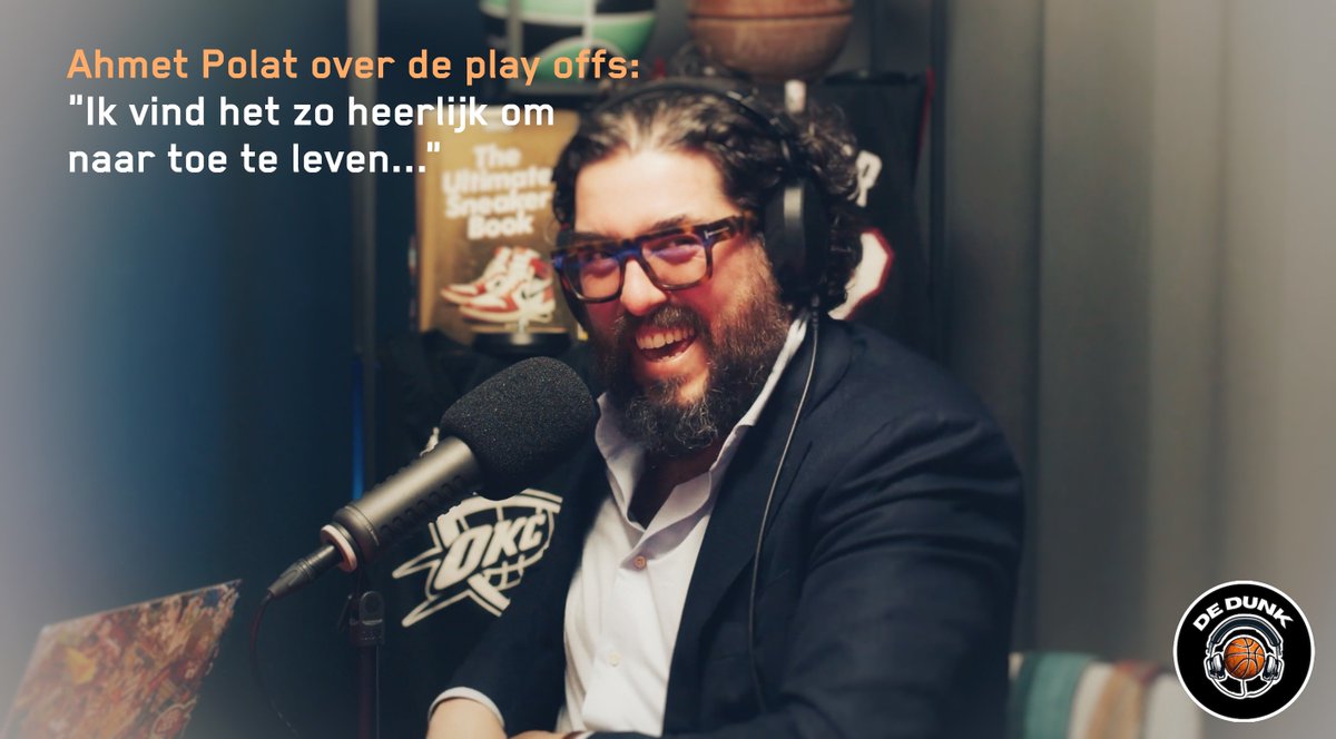 In deze nieuwe aflevering kletsen <a href="/bruut/">Bruut - EdwinValent.com</a> en <a href="/pellebaas/">Pelle Baas</a> met International Man of Mystery <a href="/LeighEllis/">Leigh Ellis</a> (van NBA TV, The Starters, The Athletic) en Ahmet Polat (fotograaf, filmmaker, hoofdredacteur Human) over alles NBA. Kijk of luister nu: linktr.ee/dedunk