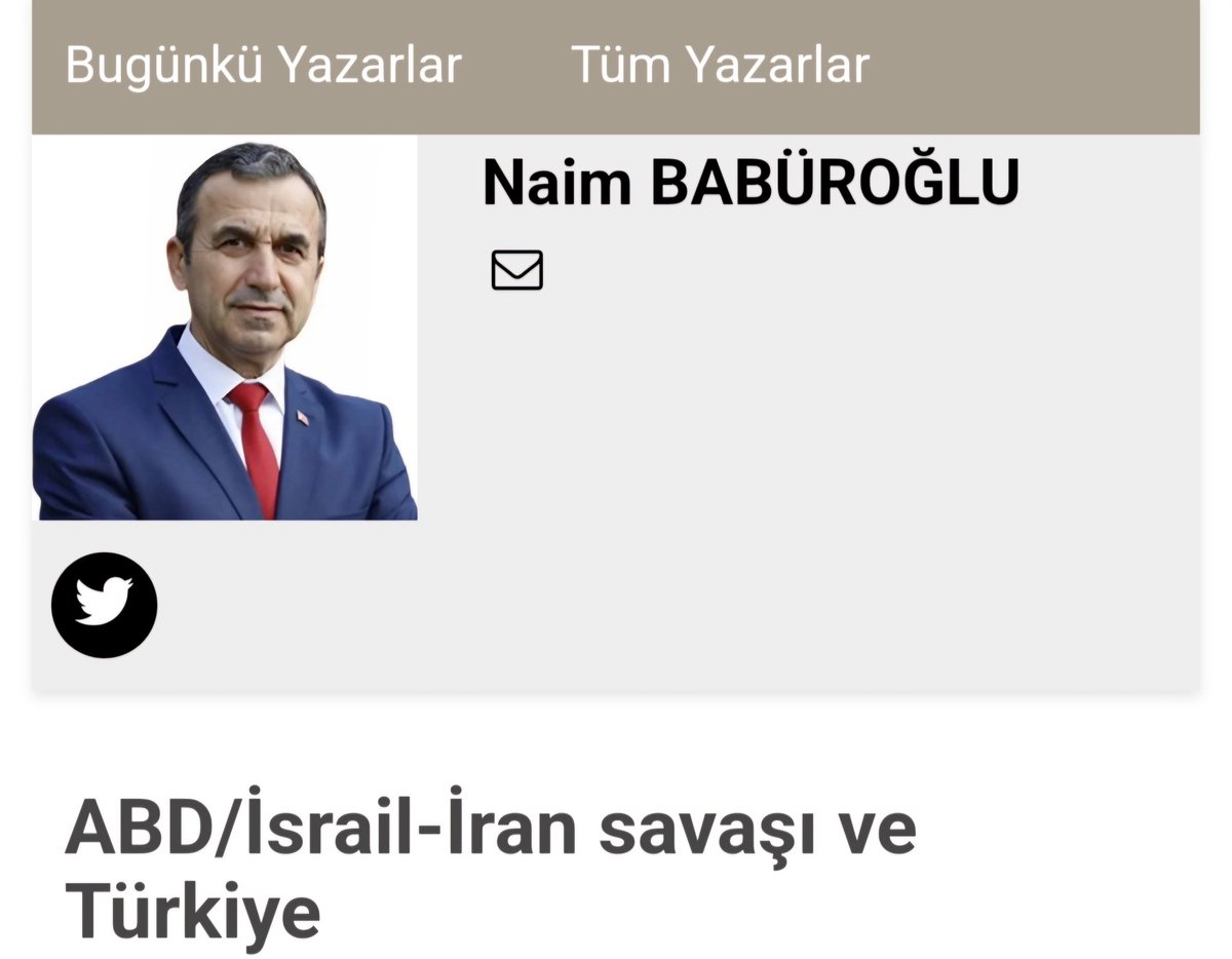 📺 Öğretim Üyemiz Dr. Naim Babüroğlu'nun Yeniçağ Gazetesindeki yazısını linkten okuyabilirsiniz. Okumak için👉 yenicaggazetesi.com.tr/abdisrail-iran… @IAUKampus @drmaydin @iau_usam @NaimBaburoglu @Gazete_Yenicag
