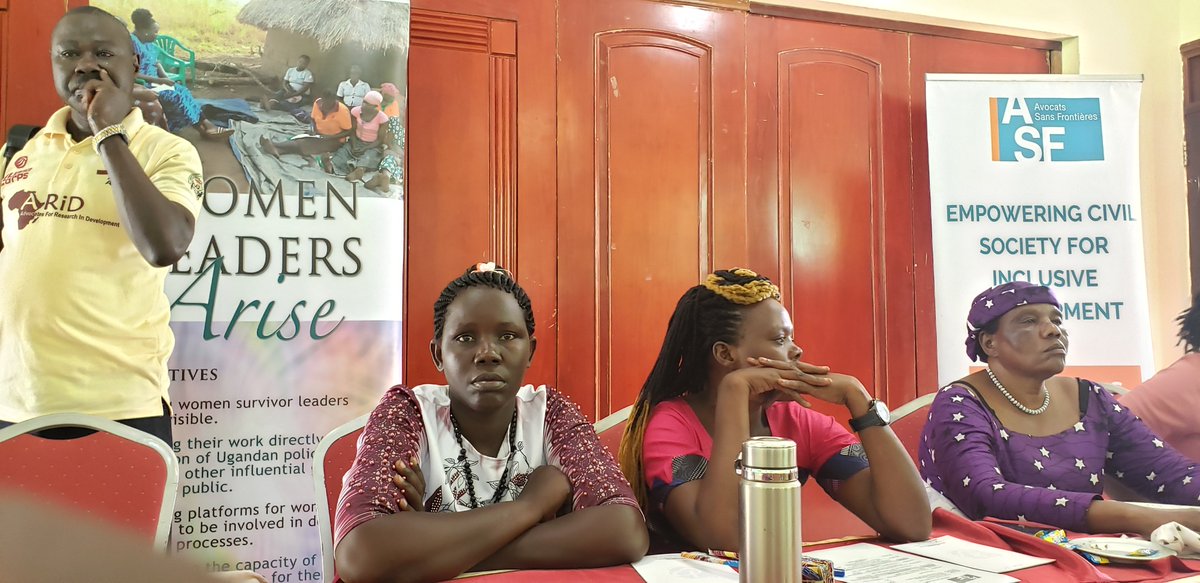 @ASF_NGO in Partnership with @GWEDGUga now convening a community reflection meeting in Gulu- focused on Ongwen's ICC Court reparation orders, implications & victims' perspective on TJ efforts & fostering meaningful CSO collaboration and better results. @KINGFO_ @refugeelawproj