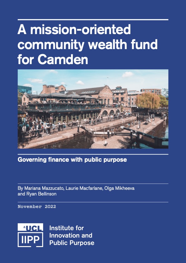 Later today I’ll be speaking at the #WeMakeCamden summit alongside @Georgia_Gould, @Mathu_Logan, Batuala Alexander, and @pollytoynbee to launch @CamdenCouncil’s Community Wealth Fund report (co-written with us at @IIPP_UCL). Read the report ⬇️ ucl.ac.uk/bartlett/publi…