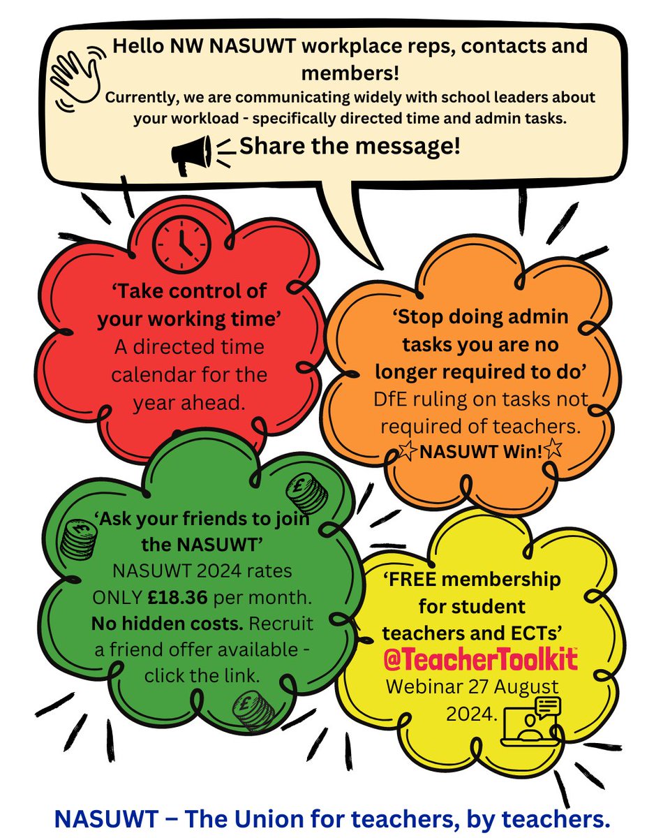 North West NASUWT tweet media