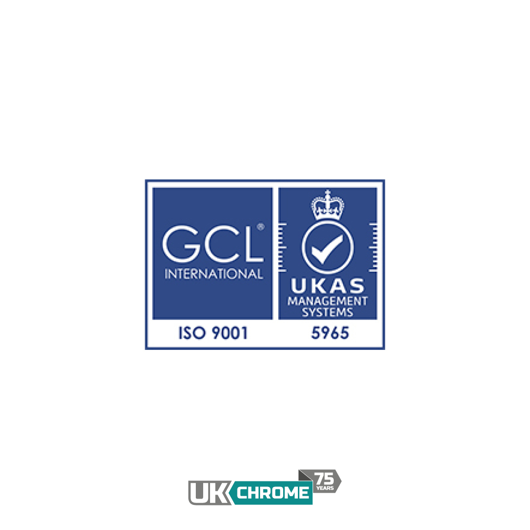 UKChrome is an ISO certified manufacturer 📄 

Our accreditations ensure complete compliance and quality. 

#UKChrome #Electroplating #Accreditation #EngineeringUK #UKManufacturing