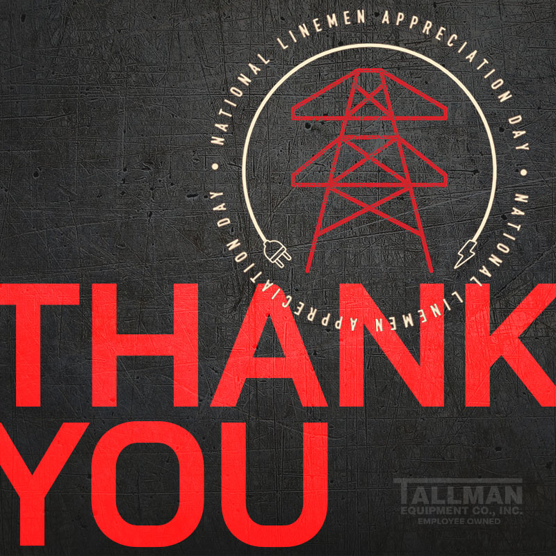 TallmanEquip's tweet photo. Thank you to all linemen, linewives, and linefamilies who make daily sacrifices to keep the power on in their communities and countries. You are seen and appreciated!
GET YOUR FREE THANK YOU GIFT https://t.co/w0mwVLnk78
#linemanappreciation #linejunk #linelife #linelifedaily https://t.co/teOFiFfBFT