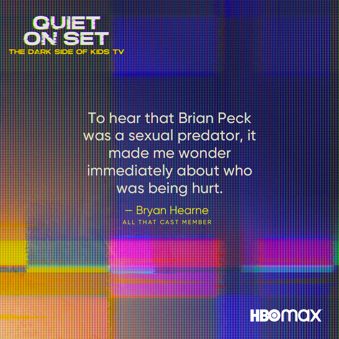 Ovako je Bryan Hearne na novosti o Brianu Pecku. Dokumentarac #QuietOnSet dostupan je na HBO Maxu.