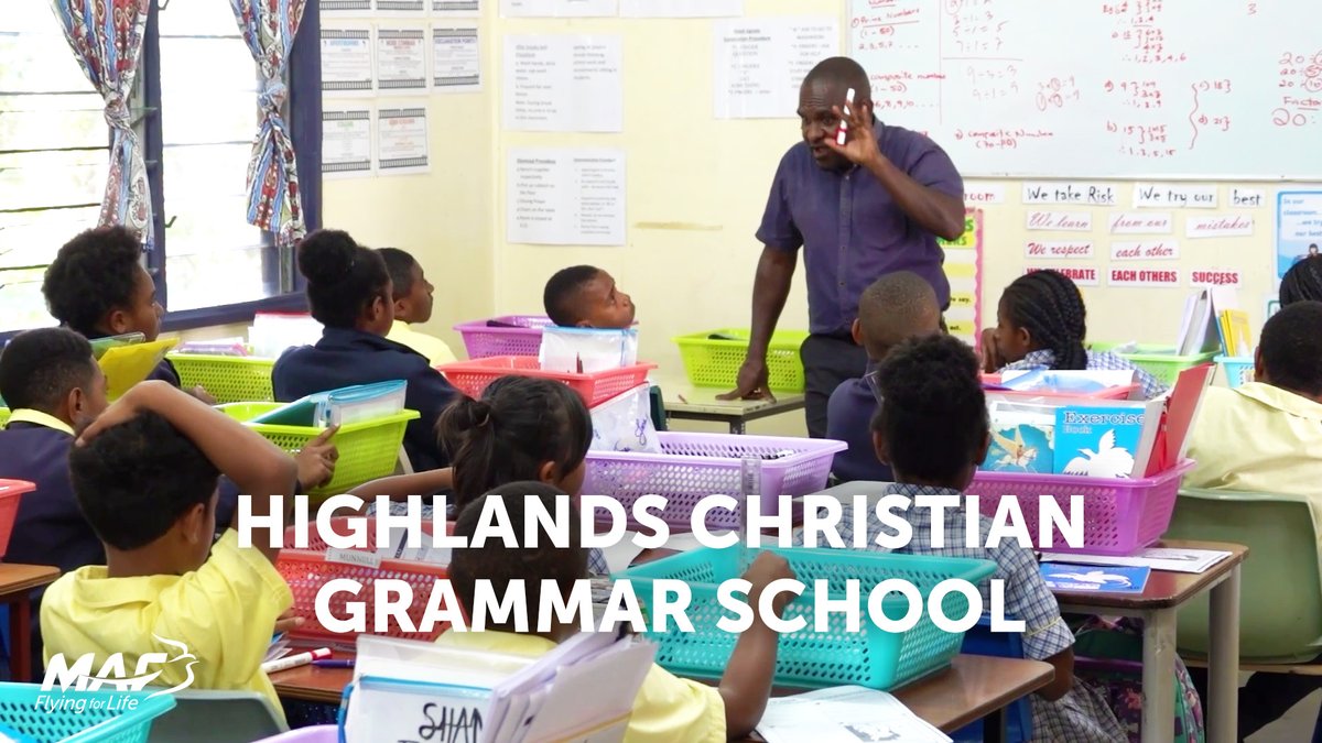 flying4life's tweet photo. Highlands Christian Grammar School is a quality international school in the Highlands of Papua New Guinea.
MAF and HCG work together to educate and make a difference for PNG's children.
๐ท Tajs Jespersen
#ChristianWork #Teaching #Education #Aviation #Partnership https://t.co/zQv3tx4lM7