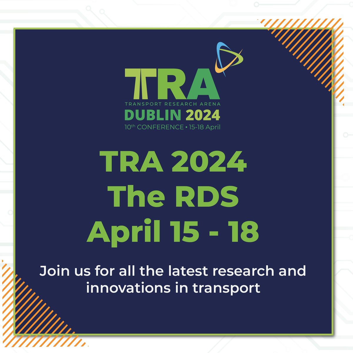 We are pleased to be supporting the 2024 TRA event this week in Dublin!