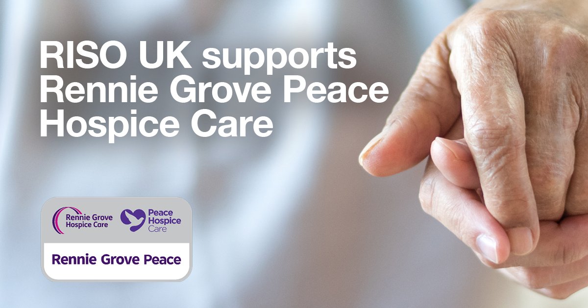 RISO is proud to become a Platinum Partner of Rennie Grove Peace Hospice Care. 

We are committed to supporting local individuals facing life-limiting illnesses by partnering with Rennie Grove Peace's Corporate Partnership Programme and event calendar.

#CharitySupport #RISOUK