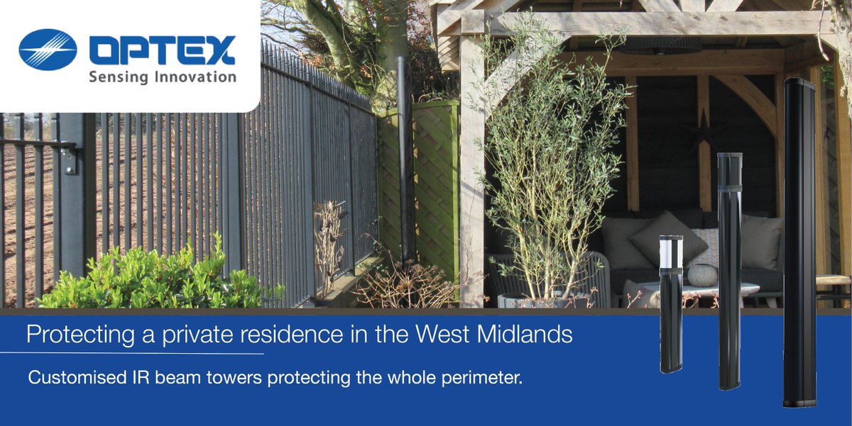 We worked with the installer to produce a customised security solution.

Our beam towers are built in-house to the customer's requirements. 

okt.to/LC5PnQ

#securityindustry #securityprofessionals #homesecurity
