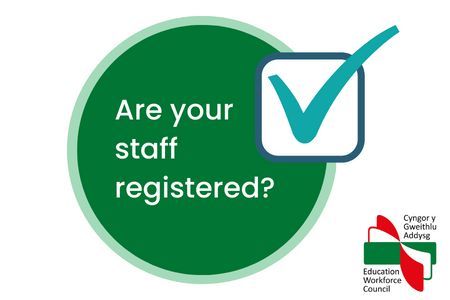 Education practitioners can’t work in Wales without EWC registration. Employers have a legal obligation to check staff are registered, before they start work, by checking the Register online buff.ly/3Nrn4FR