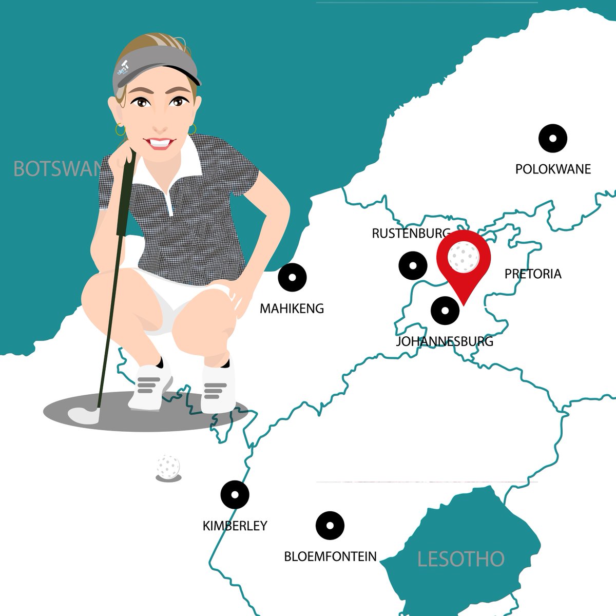 Where’s Lauren? This week @lauren_taylor94 is competing in the @JoburgOpen_ which is part of @LETgolf co-sanctioned with the @SLadiesTour . 120 ladies will participate over the next 4 days at Modderfontein Golf Club. Good Luck Lauren, we can’t wait to hear how you get on!