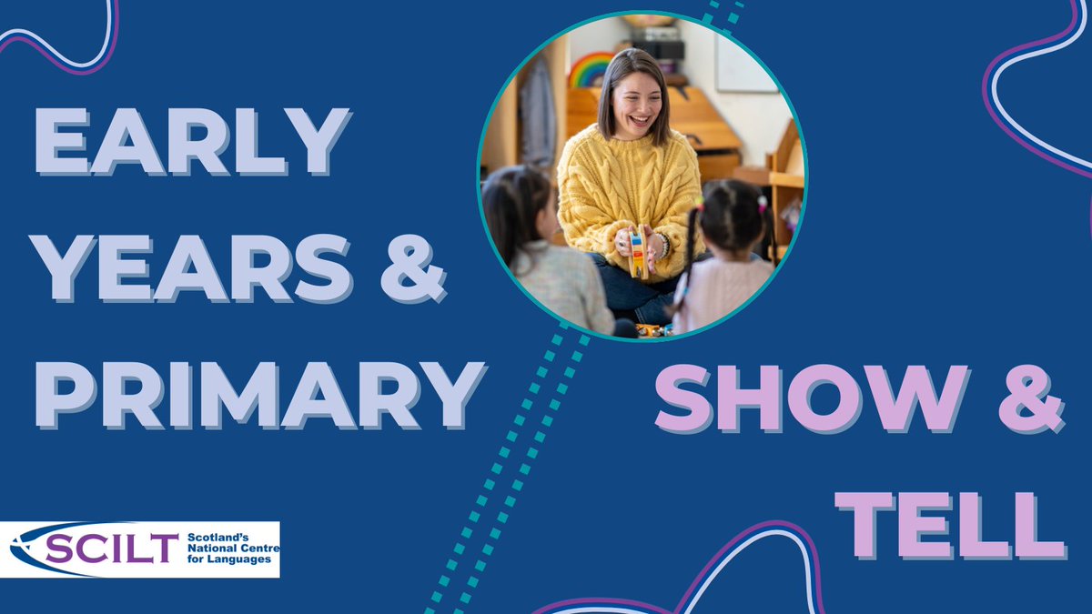 Early years practitioners, students or in-service primary teachers doing languages, if you've interesting nuggets of practice to share sign up now for a 3 or 7 minute slot at SCILT’s virtual Early Years and Primary Language Show & Tell on 28 May 2024! loom.ly/lcwVIR0